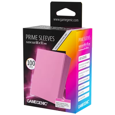 Prime Sleeves Pink 66x91
