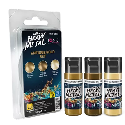 IONIC Real Heavy Metal Set de Oro Antiguo