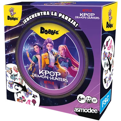 (09-01-2026 PREVENTA) Dobble K-Pop Demon Hunters