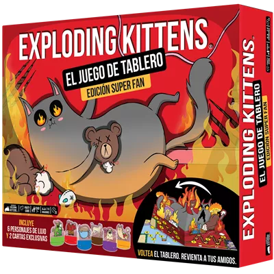 Exploding Kittens: The Boardgame superfan ed.