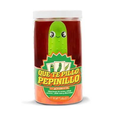 Que te pillo, pepinillo