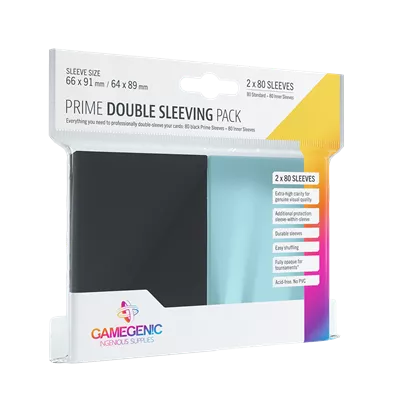 Prime Double Sleeving Pack (80)