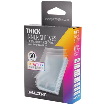 Thick Inner Sleeves 64x89