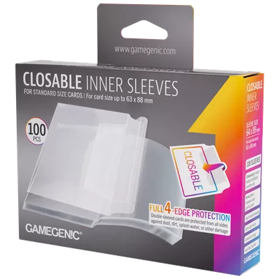 Closable Inner Sleeves 64x89