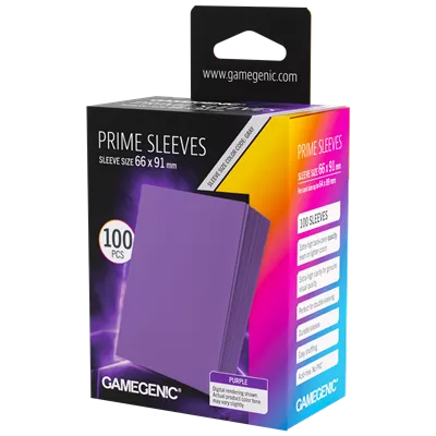 Prime Sleeves Purple 66x91