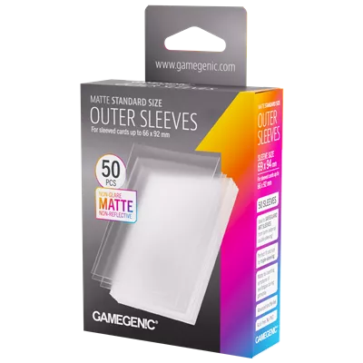 Matte Outer Sleeves Standard Size 69x94