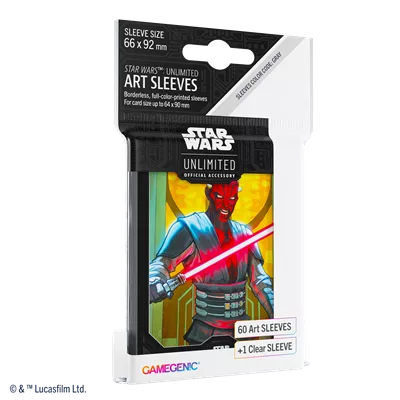 SW: Unlimited Art Sleeves Darth Maul