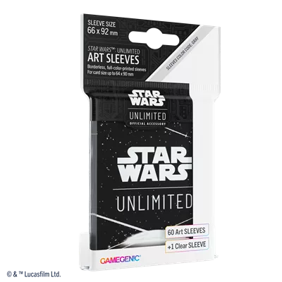 SW: Unlimited Art Sleeves Card Back White