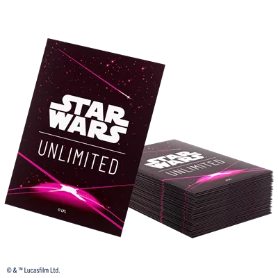 SW: Unlimited Art Sleeves Card Back Magenta