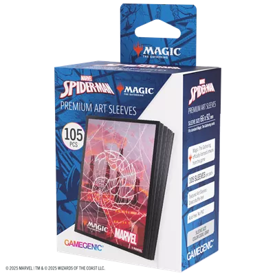 MTG Marvel's Spider-Man Sleeves Spider-Man Mountai