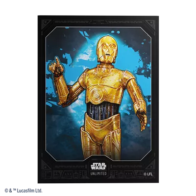 SW: Unlimited Art Sleeves C3PO