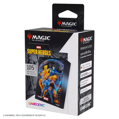 MTG Marvel SH Art Sleeves The Fantastic Four