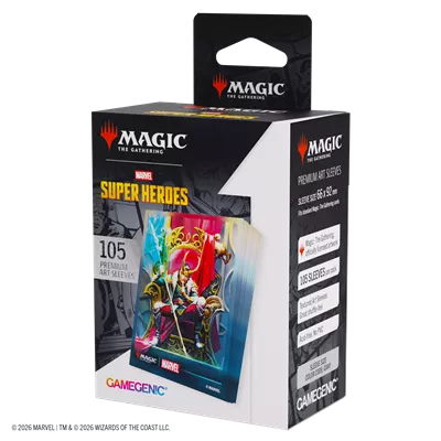 MTG Marvel SH Art Sleeves Loki/Doctor Doom