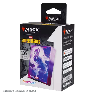 MTG Marvel SH Art Sleeves Galactus Token