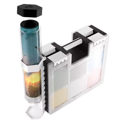 Game Castle Tube Holder White