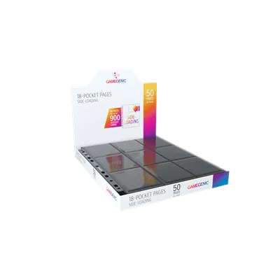Sideloading 18-Pocket Pages Display Black (50)