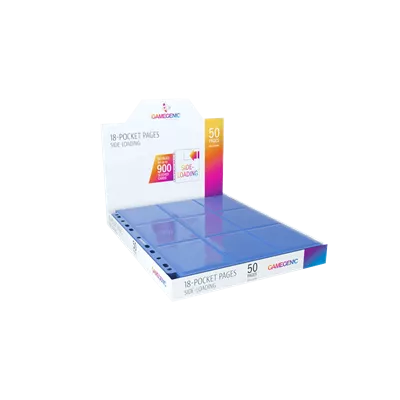 Sideloading 18-Pocket Pages Display Blue (50)