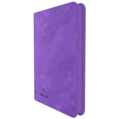 Zip-Up Album 8-Pocket Purple