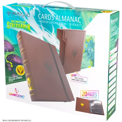 MTG Secrets of Strixhaven Card Almanac 18-Pocket S