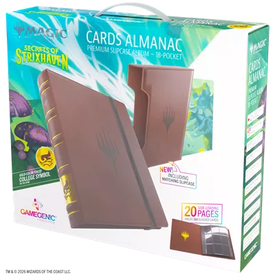 MTG Secrets of Strixhaven Card Almanac 18-Pocket P