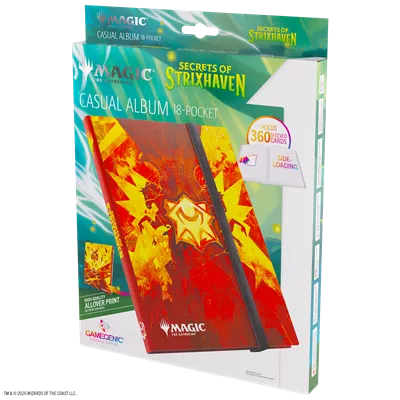 MTG Secrets of Strixhaven Album 18-Pocket L