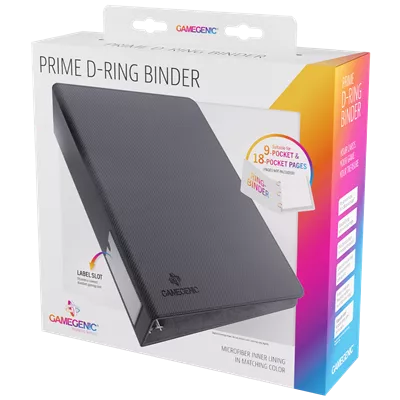 Prime D-Ring-Binder Black