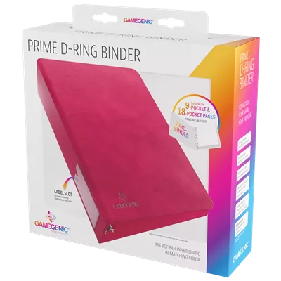 Prime D-Ring-Binder Red