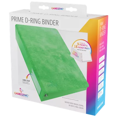 Prime D-Ring-Binder Green