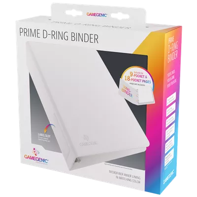 Prime D-Ring-Binder White