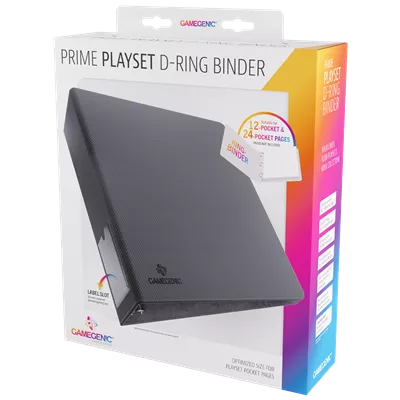 Prime Playset D-Ring-Binder Black