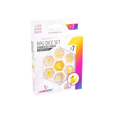 Rubber Duck RPG Dice Set (7pcs)
