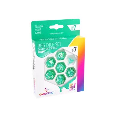 Mint RPG Dice Set (7pcs)
