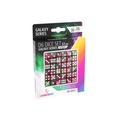 Aurora D6 Dice Set 12 mm (36 pcs)
