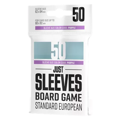 Just Sleeves Standard European (50)