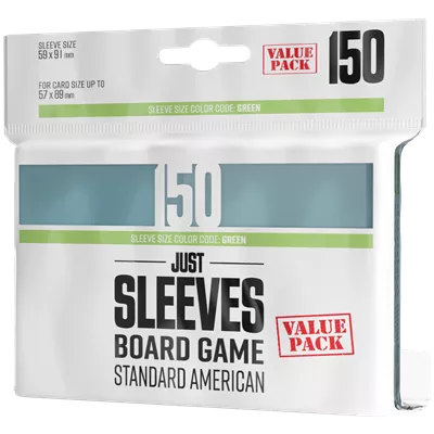 Just Sleeves Standard American Value Pack (150)