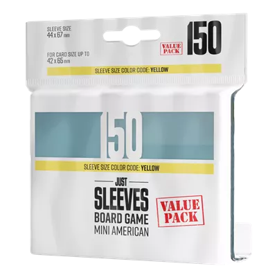 Just Sleeves Mini American Value Pack (150)