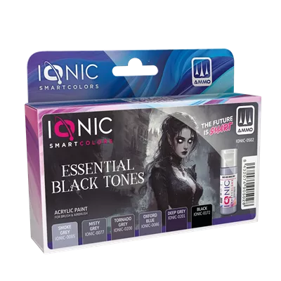 IONIC Set Negro oscuro