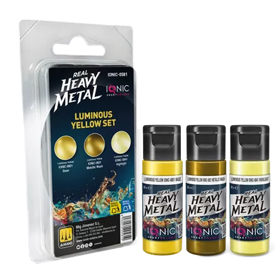 IONIC Real Heavy Metal Set de Amarillo Luminoso