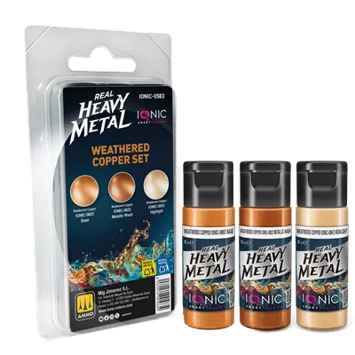 IONIC Real Heavy Metal Set de Cobre Envejecido