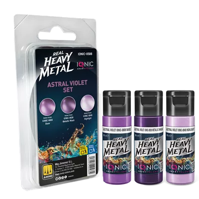 IONIC Real Heavy Metal Set de Violeta Astral