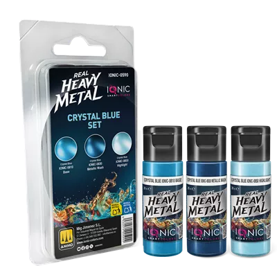 IONIC Real Heavy Metal Set de Azul Cristal
