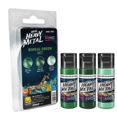 IONIC Real Heavy Metal Set de Verde Boreal