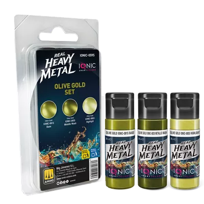 IONIC Real Heavy Metal Set de Oro Oliva