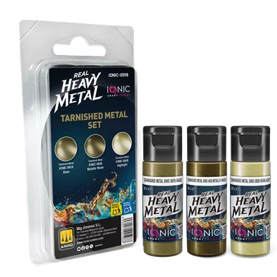 IONIC Real Heavy Metal Set de Metal Deslustrado
