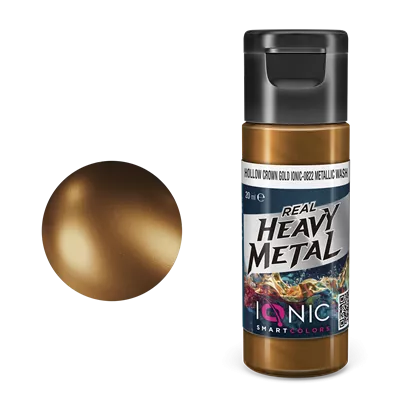 IONIC HM Oro Corona Hueca Lavado Met&aacute;lico 20ml.
