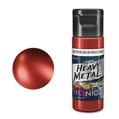 IONIC HM Rojo Fundido Lavado Met&aacute;lico 20ml.