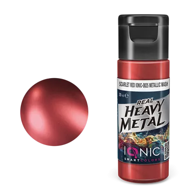 IONIC HM Rojo Escarlata Lavado Met&aacute;lico 20ml.