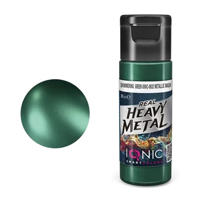 IONIC HM Verde Reluciente Lavado Met&aacute;lico 20ml.