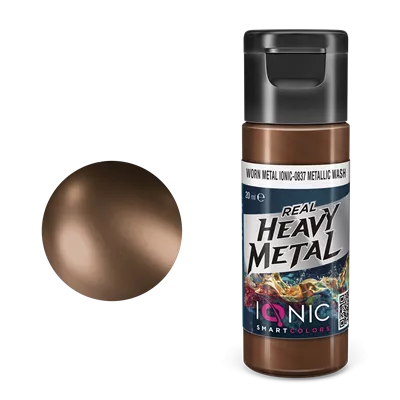 IONIC HM Metal Desgastado Lavado Met&aacute;lico 20ml.