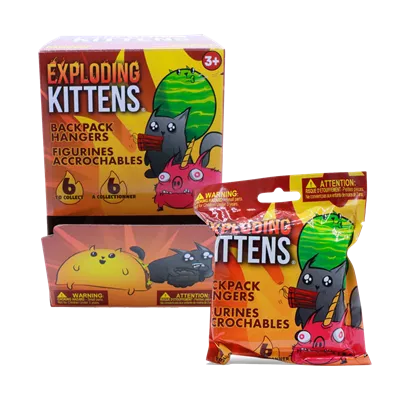 Exploding Kittens backpack hanger (16)